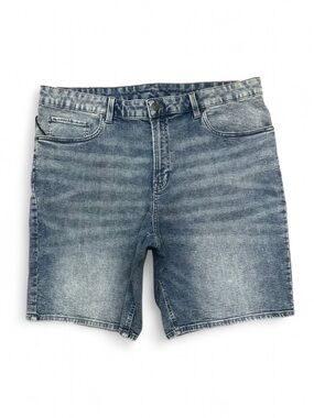 NWT Y2K Men's Relaxed Straight 9” Denim Shorts Size Waist 40”